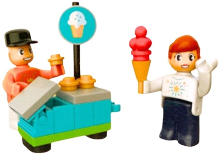 Kids Bricks  Fun Park  Pretpark  Bouwset 130 delig Bouwstenen Kinderen Speelgoed