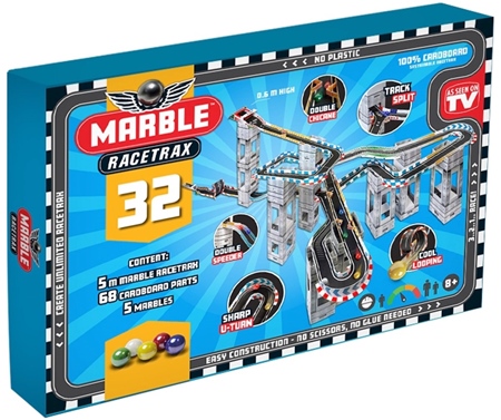 Marble racetrax circuit set knikkerbaan