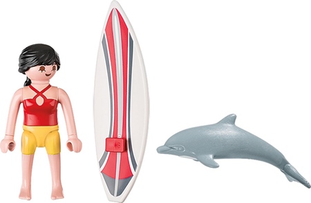 Playmobil surfer met dolfijn 5372