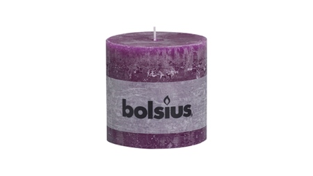 Bolsius Stompkaars Stompkaars 130x90cm rustiek Violet