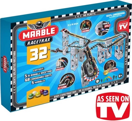 Marble racetrax circuit set knikkerbaan