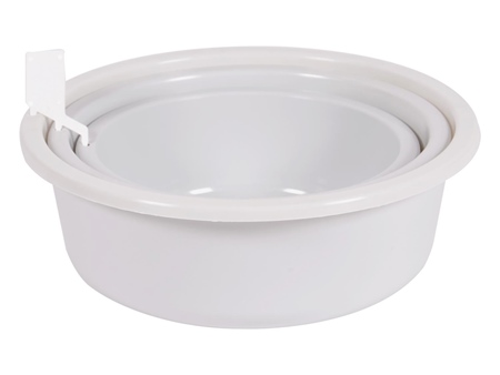 Set van 3 ronde plastiek kommen