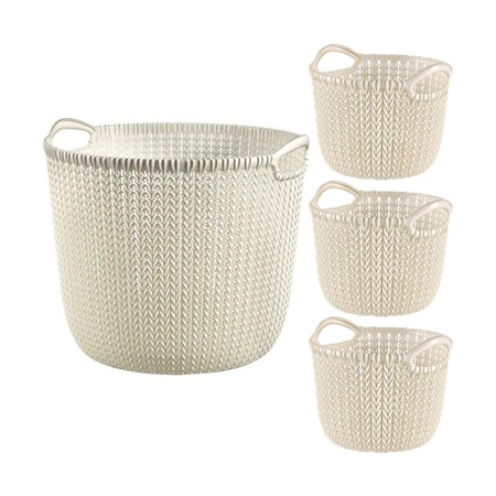 Curver knit ronde manden set van 4