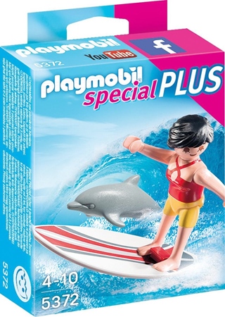 Playmobil surfer met dolfijn 5372