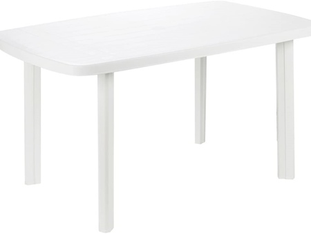 Kunststof tuintafel 137x 85cm